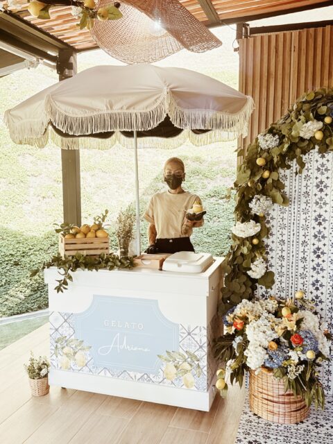 🍋Estación de gelato 🍨: @blackhomecol 
🍋Estación de Limonada: @blackhomecol 
🍋Decoración: @dreammakers8 
🍋Repostería: @lianadulcecuento
