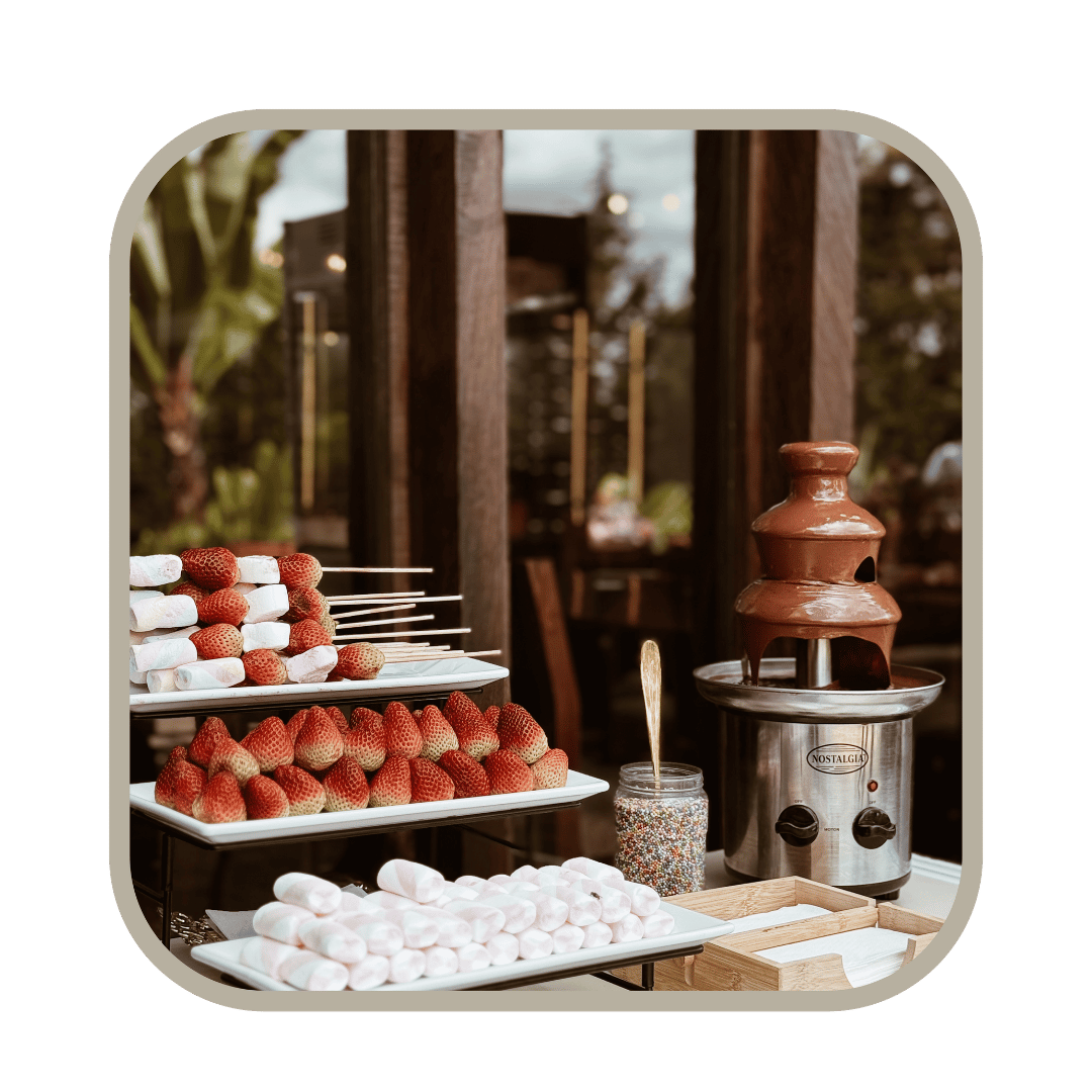 Fuente de chocolate