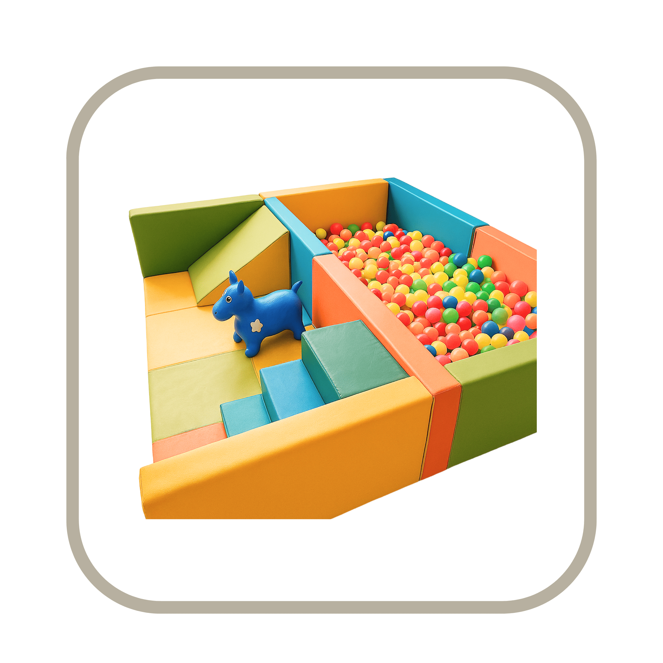 Play zone multicolor